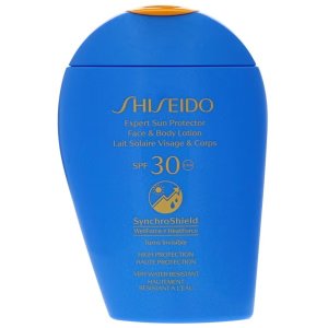 Shiseido经典蓝胖子 夏日必备~面部+身体防晒SPF30 150ml