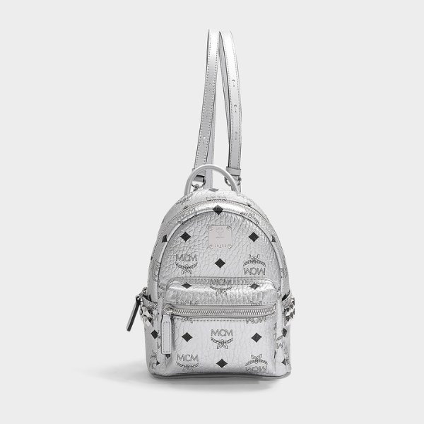 Stark Backpack 20 in Berlin Silver Coated Canvas