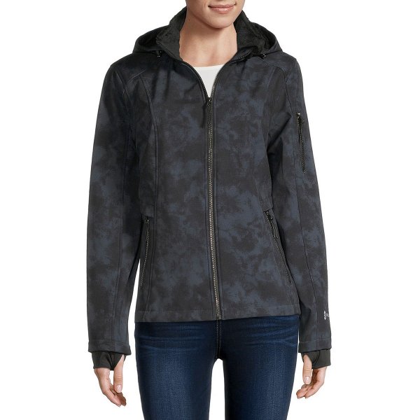Wind Resistant Water Resistant Midweight Softshell Jacket