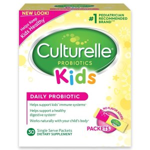 Culturelle Kids Packets Daily Probiotic Formula, One Per Day Dietary Supplement @ Amazon