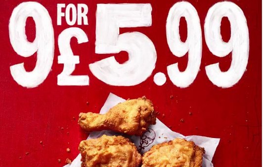 KFC £5.99 9块吮指原味鸡回来了！超大羊毛连薅两个月KFC £5.99 9块吮指原味鸡回来了！超大羊毛连薅两个月