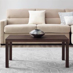 Canwal Parsons Sturdy Rectangular Coffee Table