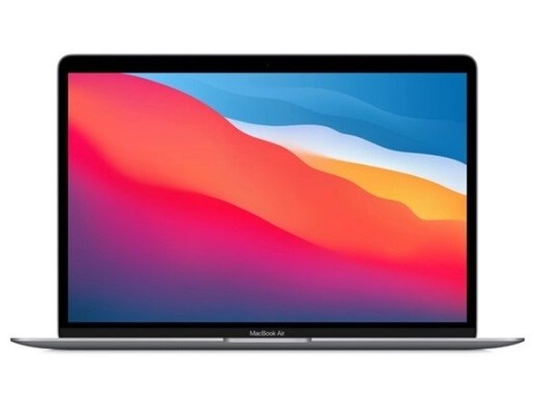 13.3" MacBook Air - 13.3" 2560 x 1600 Retina IPS Display,M1 8-Core CPU, 7-Core GPU, 8GB RAM, 256GB SSD (2020 Model)