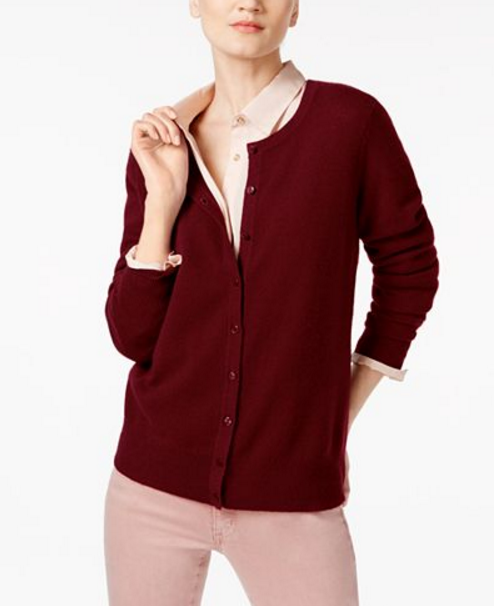 Charter Club Cashmere Cardigan, Created for Macy's