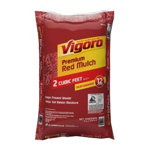 Vigoro2 cu. ft. Bagged Premium Red Wood Mulch