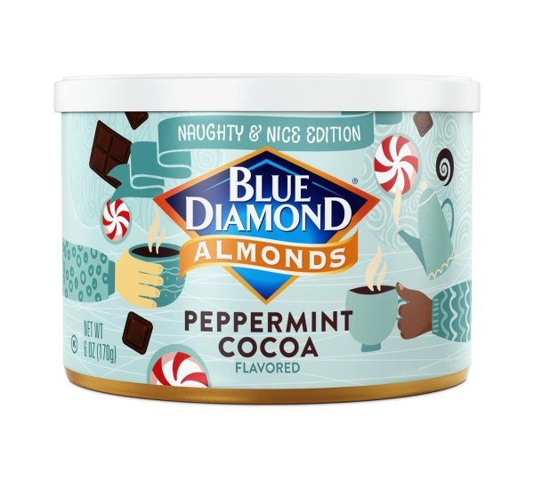 , Peppermint Cocoa Holiday Snack Nuts, 6oz