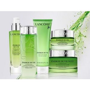 With Over $49 Énergie de Vie Collection Purchase @ Lancome