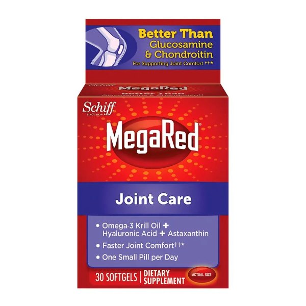 Krill Oil Joint Care Dietary Supplement Softgels