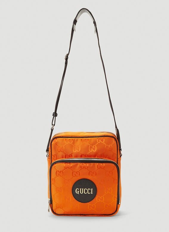 Eco-Nylon Crossbody Bag in Orange