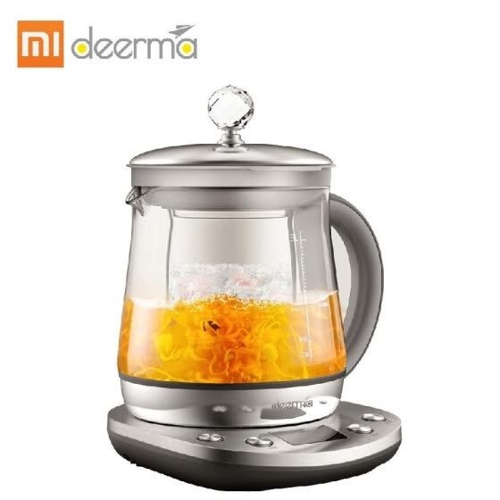 Xiaomi Deerma Electric Stainless Steel Kettle Health Automatic Tea Pot Multi Cooker 1000W Steamer Water Bottle Adjustable Firepowe