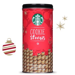 Starbucks Cookie Straws Tin