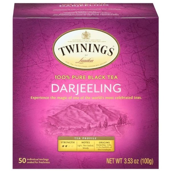 of London Darjeeling Tea Bags, 50 Count (Pack of 3)