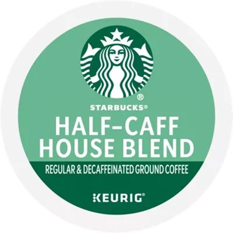 星巴克 Half-Caff House Blend 咖啡胶囊22颗装