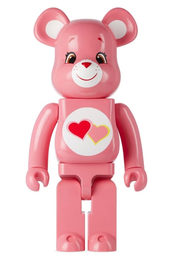Pink Care Bears 'Love-A-Lot Bear' 1000% Bearbrick