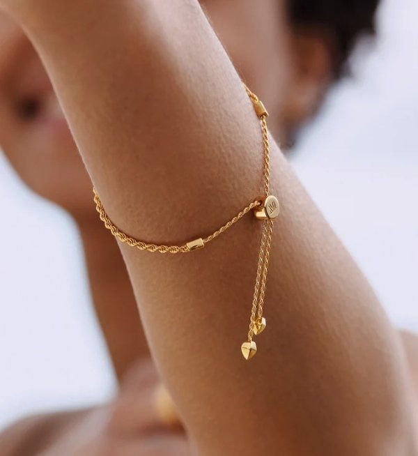 Corda Fine Chain Friendship Bracelet | Monica Vinader