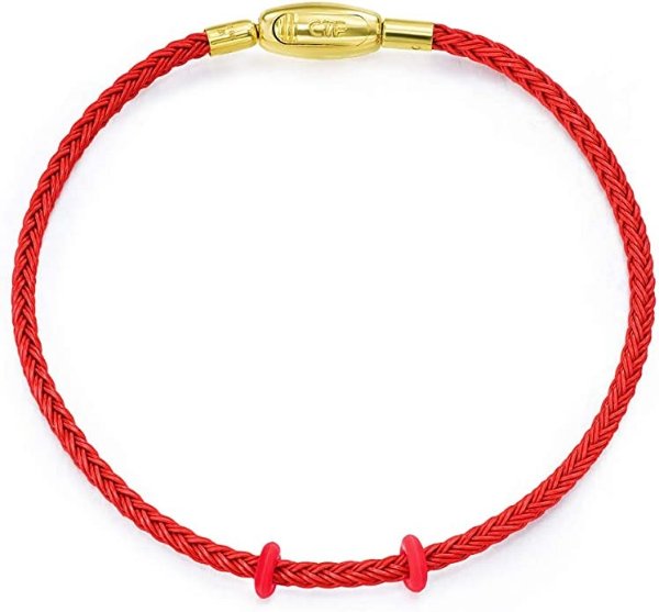 CHOW TAI FOOK Red Wristband/Bracelet