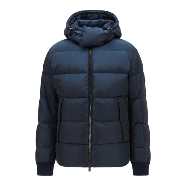 HUGO BOSS - Regular Fit Puffer Jacket In Water Repellent Recycled Fabric