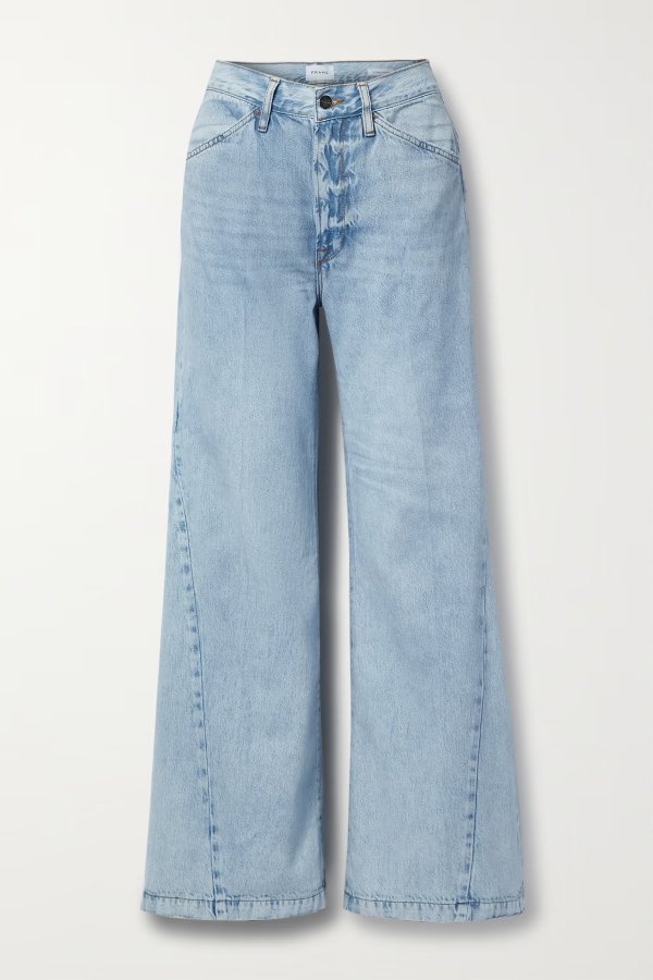 Le Baggy high-rise wide-leg jeans