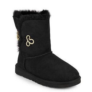 UGG Australia Bailey Mariko Shearling-Lined Suede Boots @ Saks Off 5th