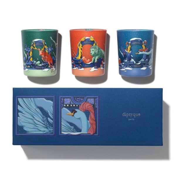 Set of 3 Candles by Diptyque