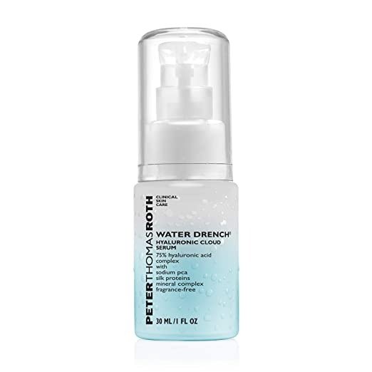 | Water Drench Hyaluronic Liquid Gel Cloud Serum | Hyaluronic Acid Serum for Fine Lines and Uneven Texture , 1 Fl Oz