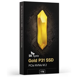 史低价：SK hynix Gold P31 1TB PCIe NVMe 固态硬盘