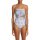 Vitali Paisley Cutout Strapless One-Piece Swimsuit