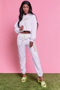 Beaded Barbie™ Graphic Joggers