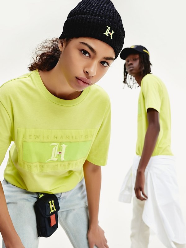 Lewis Hamilton Tonal T-Shirt | Tommy Hilfiger