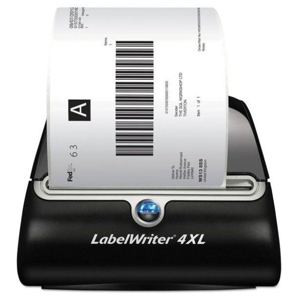LabelWriter 4XL Thermal Label Printer, Black