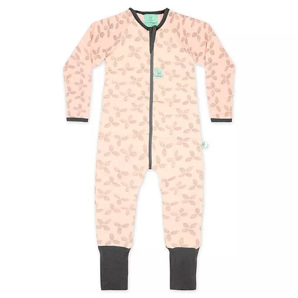 ® 2.5 TOG Petals Organic Cotton Coverall in Pink | buybuy BABY