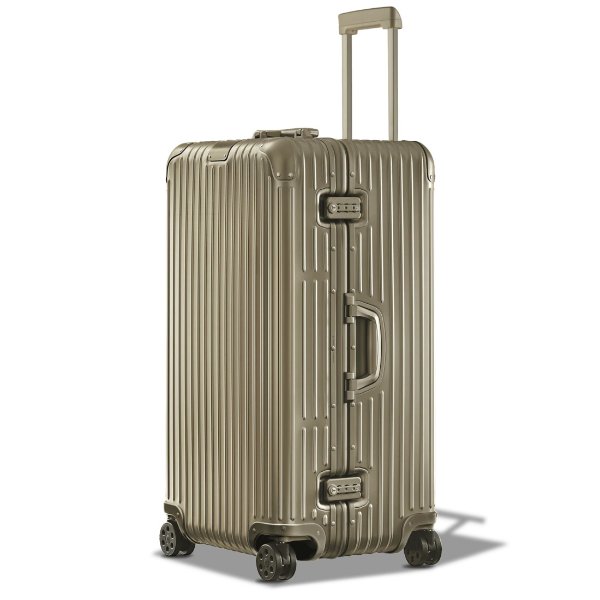 Original Trunk Plus Large Aluminum Suitcase | Titanium | RIMOWA