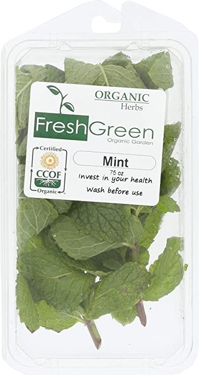 Fresh Green Organics, Herb Mint Organic, 0.75 Ounce