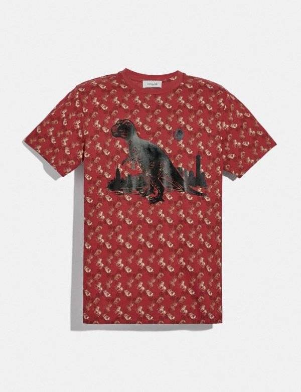 Horse and Carriage Print Rexy in the City T-Shirt