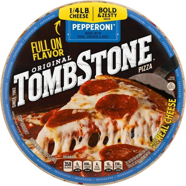 Tombstone 经典意大利辣香肠口味冷冻披萨 18.5oz