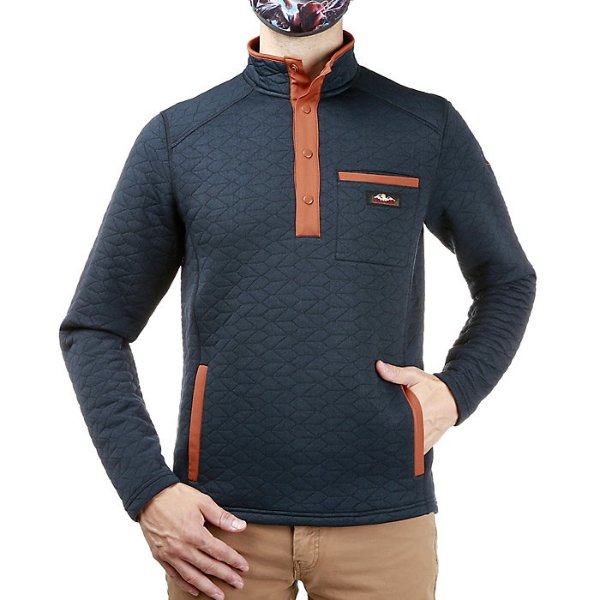Men's Cass Ave Quilted Snap Pullover
