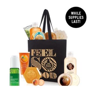 Black Friday Tote Filled with $36 purchase @ The Body Shop