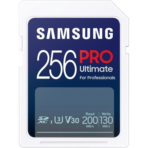256GB PRO Ultimate UHS-I A2/V30/U3 SDXC 存储卡