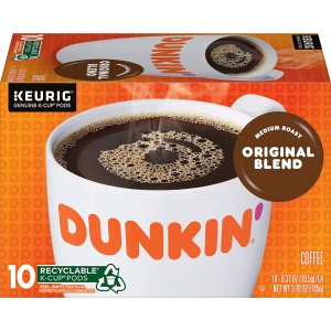 Dunkin' Donuts 原味中度烘焙咖啡胶囊 共60颗 口感均衡醇香