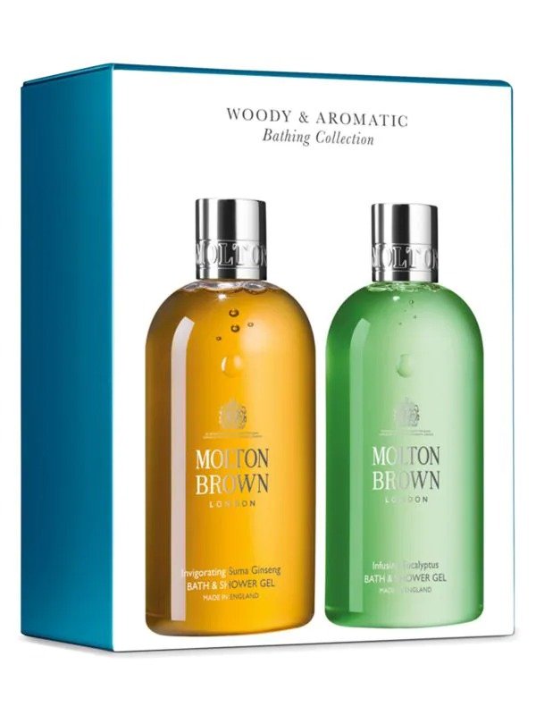 2-Piece Woody & Aromatic Bathing Collection Set