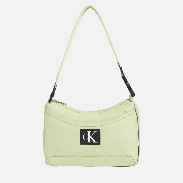 Women's City Nylon Shoulder Bag - Jaded Green