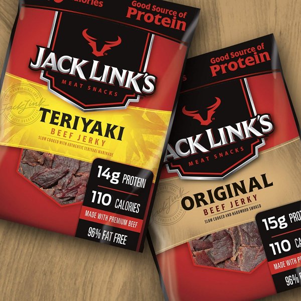 Jack Link’s Beef Jerky Variety Pack, 9 Count (1.25 oz Bags) 