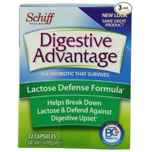 Schiff Digestive Advantage 益生菌助消化胶囊 32粒*3盒装