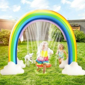 GENERIC Large Inflatable Rainbow Arch Sprinkler