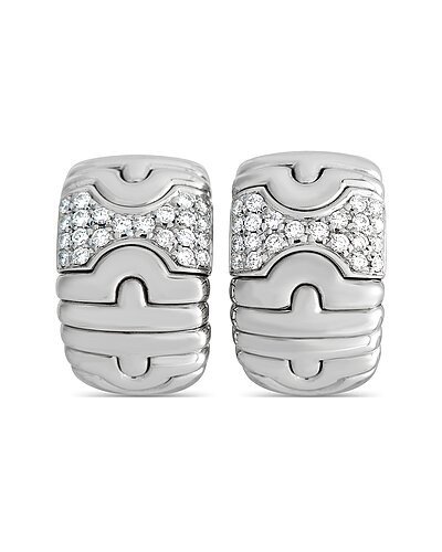 Bulgari 18K 0.50 ct. tw. Diamond Parentesi Clip-On Earrings (Authentic Pre-Owned)