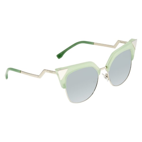 Iridia Green Cat Eye Ladies Sunglasses FF0149S1EDQZ54