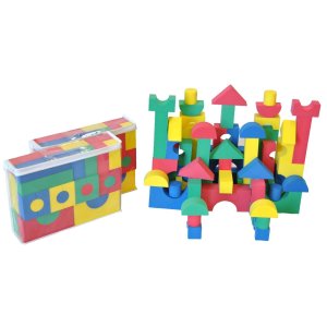 xic 80 Piece (2 Set) Non-Recycled Quality foam Wonder Blocks 