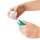 Tot Bottle Brush with Nipple Cleaner, Teal