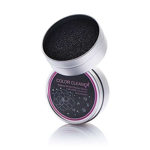 Brush Color Removal Sponge, Clean Makeup Brushes Easily/Swiftly Switch To Next Color/Remove Shadow Color from Makeup Brushes