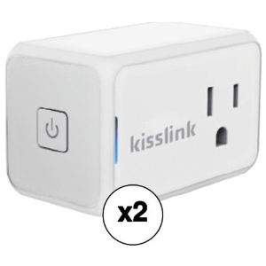 Keewifi kisslink Wi-Fi Smart Plug Mini (2-Pack)
